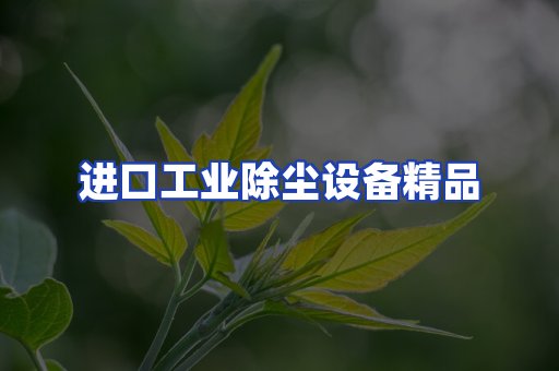 进口除尘设备
